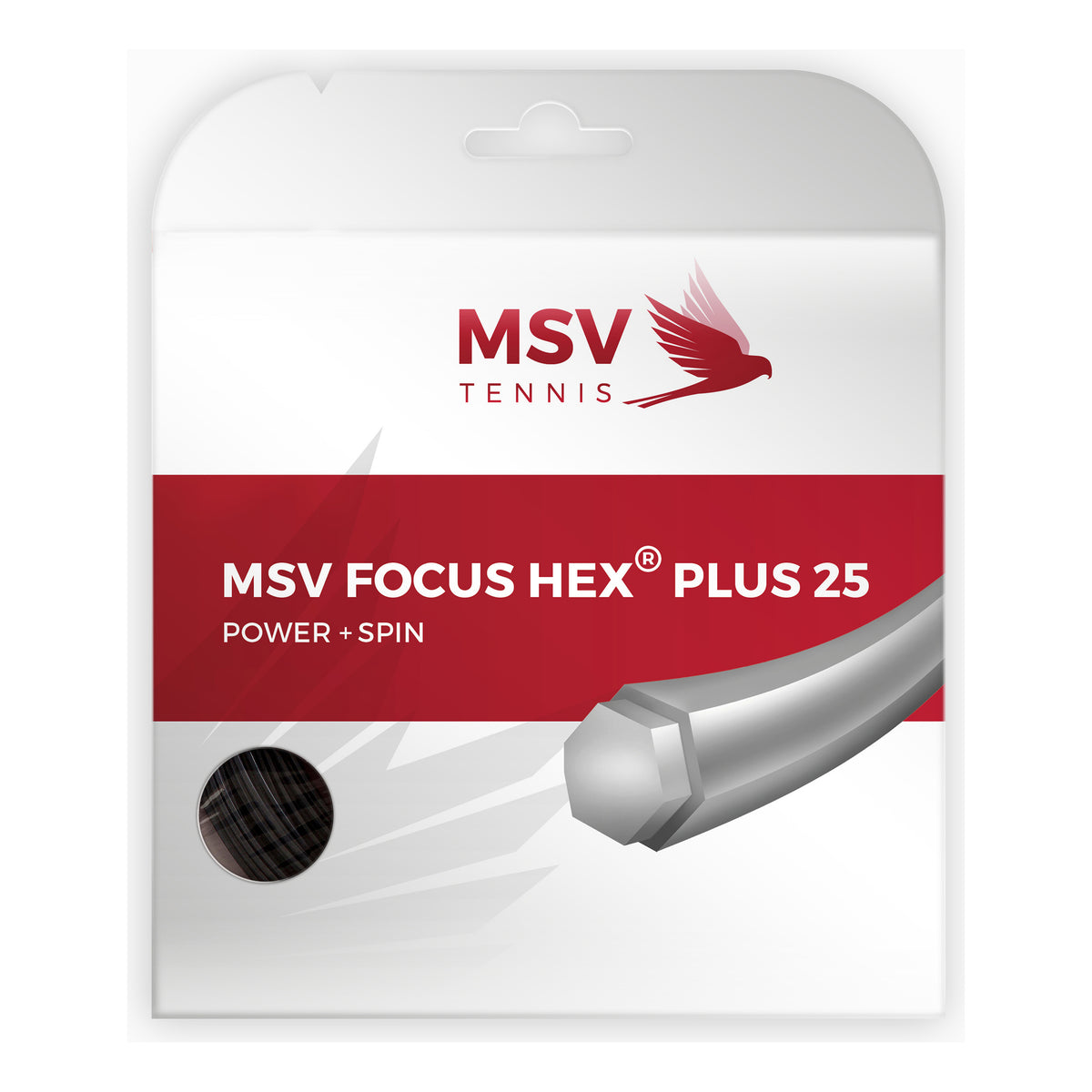 MSV Focus-HEX Plus 25 String Set 12m-Black