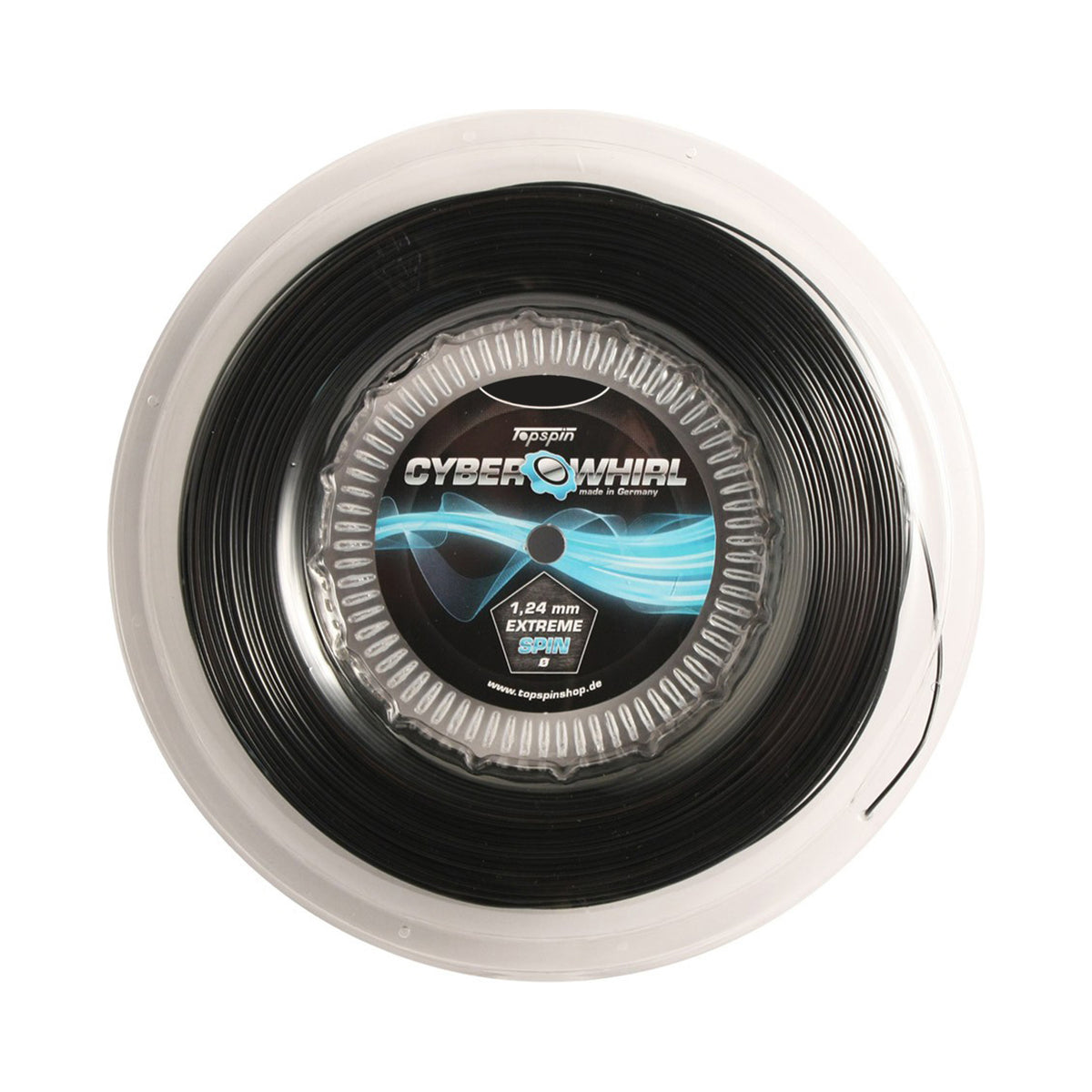 Topspin Cyber Whirl String reel 110m - black