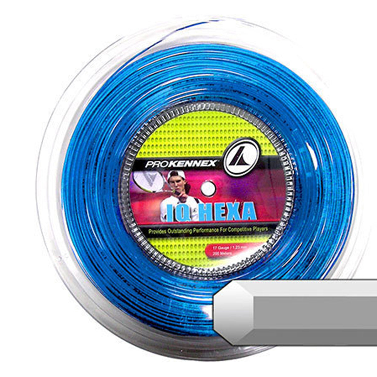 PROKENNEX Iq Hexa String Reel-Blue