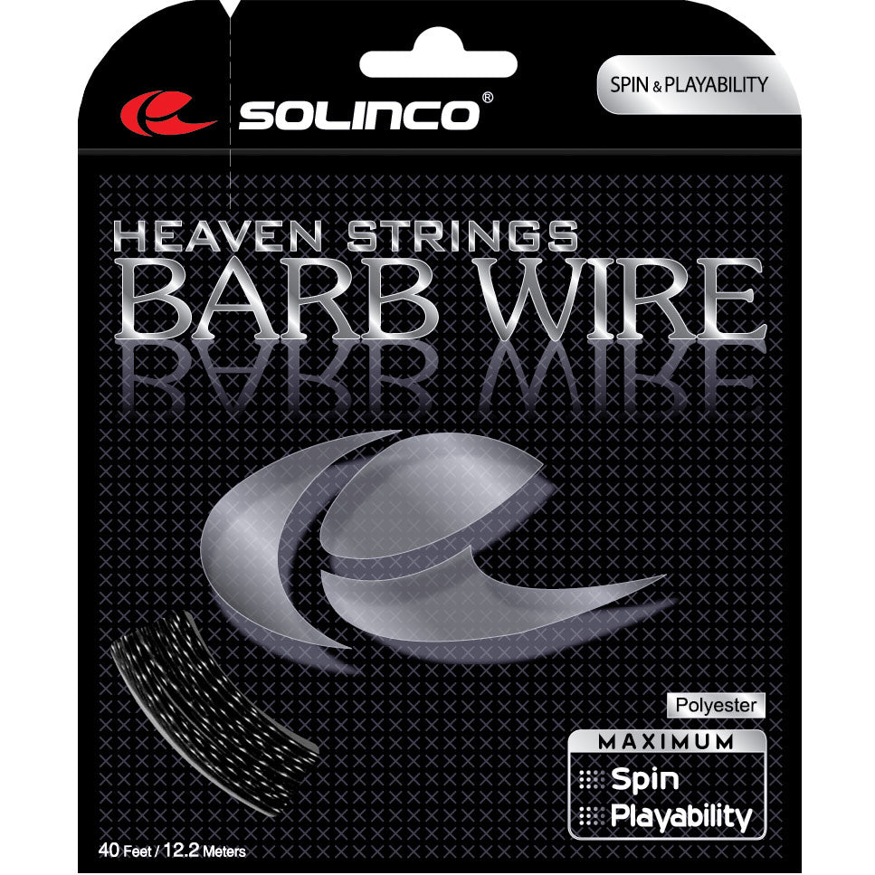 Solinco Barb Wire String Set 12,2m-Black