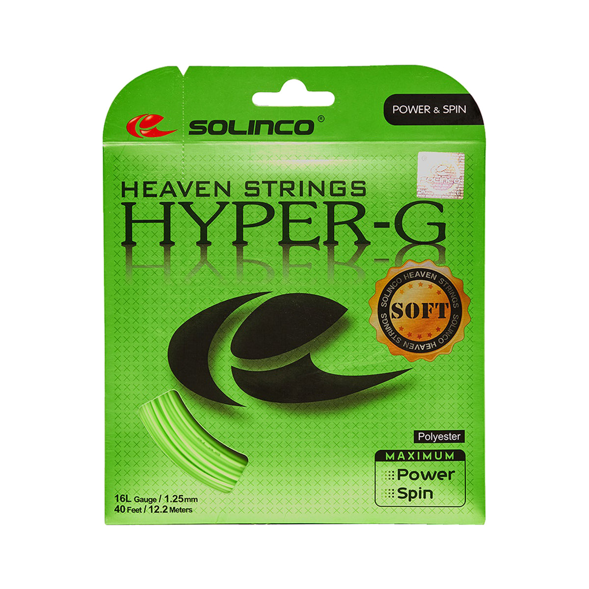 Solinco Hyper-G Soft Saitenset 12,2m-Grün