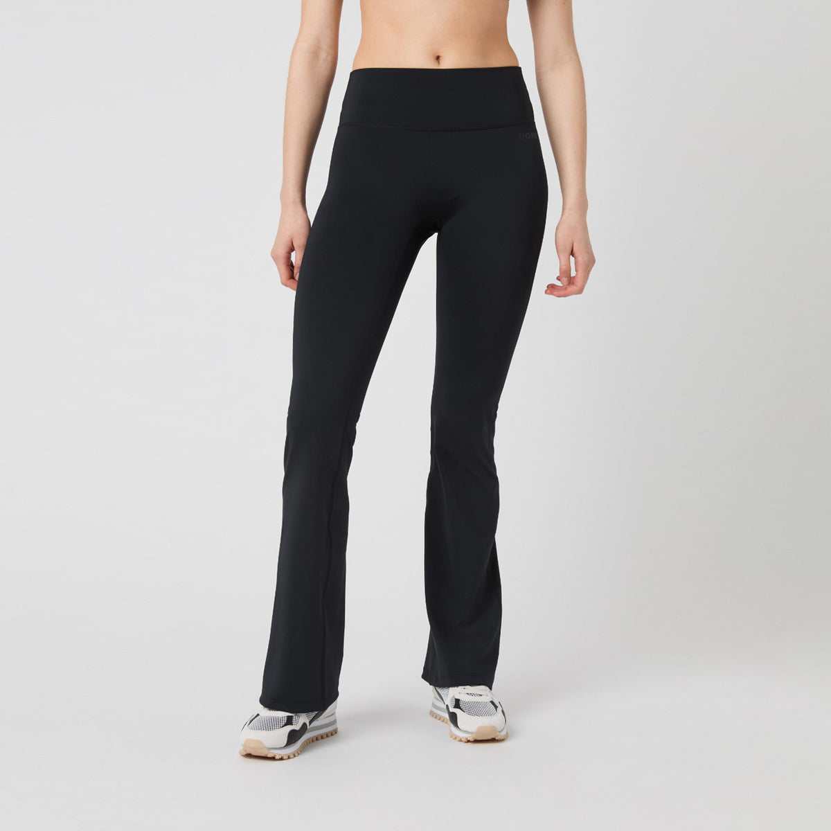 Björn Borg Flare Tight Damen-schwarz
