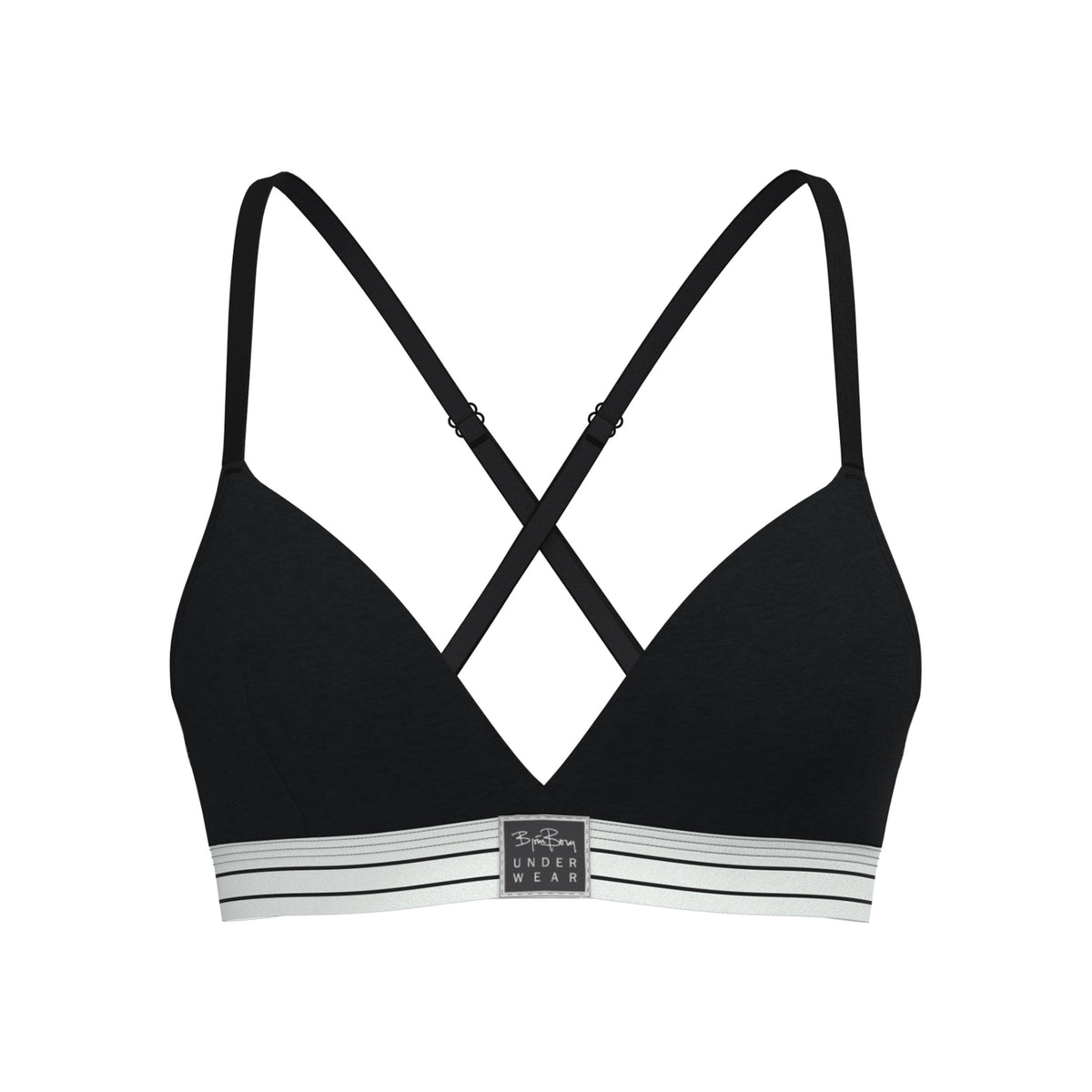 Björn Borg Original Triangle Sport-BH Damen-schwarz