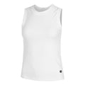 Ace Pocket Ribbed Tank Top Women - white
