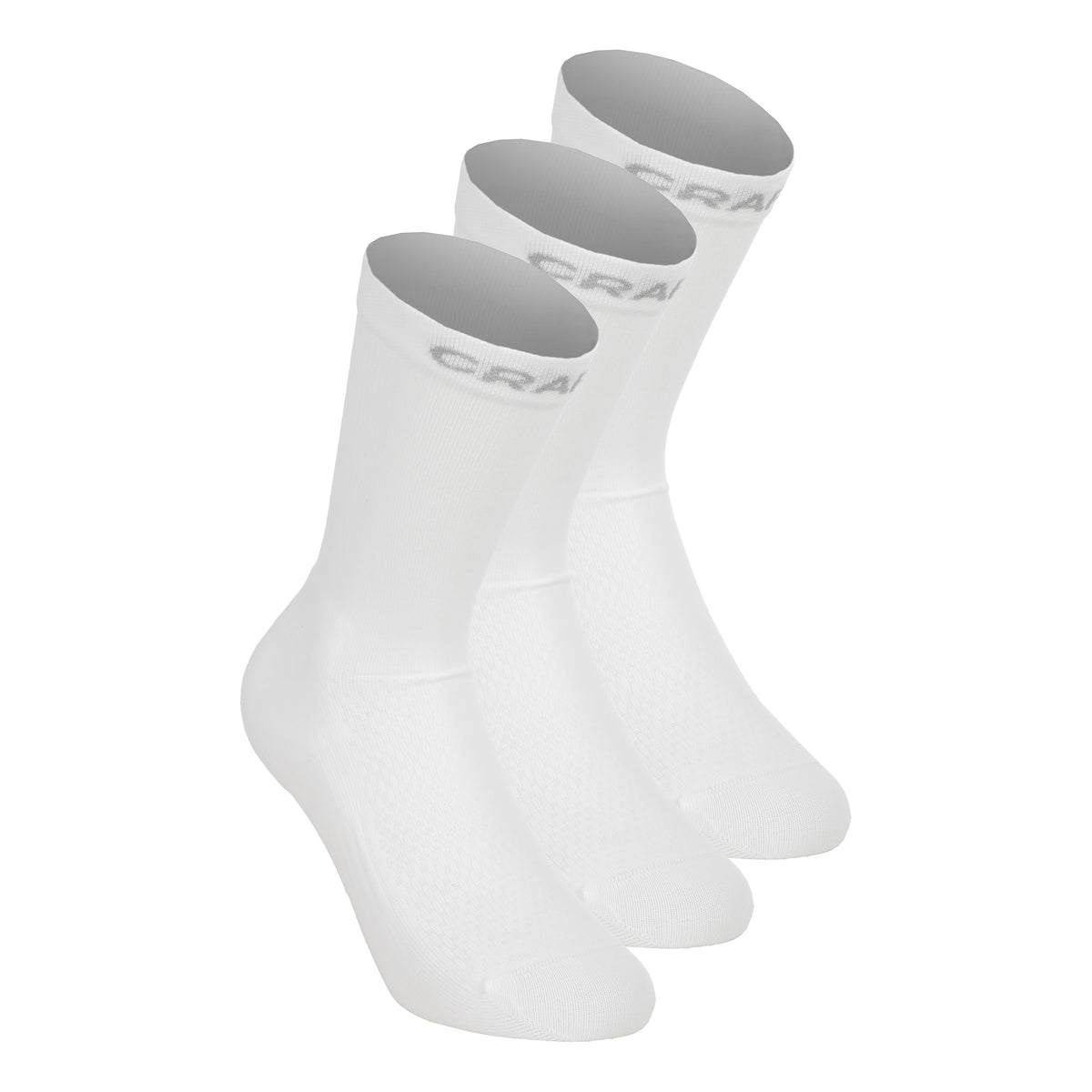Craft Core Dry High Laufsocken Unisex - weiß