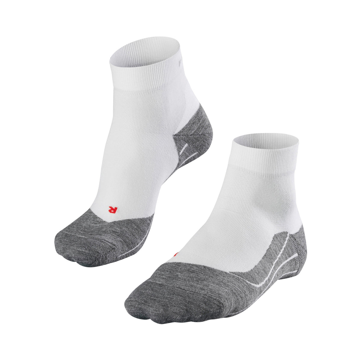 Falke RU4 Endurance Short Laufsocken Herren - weiß, grau