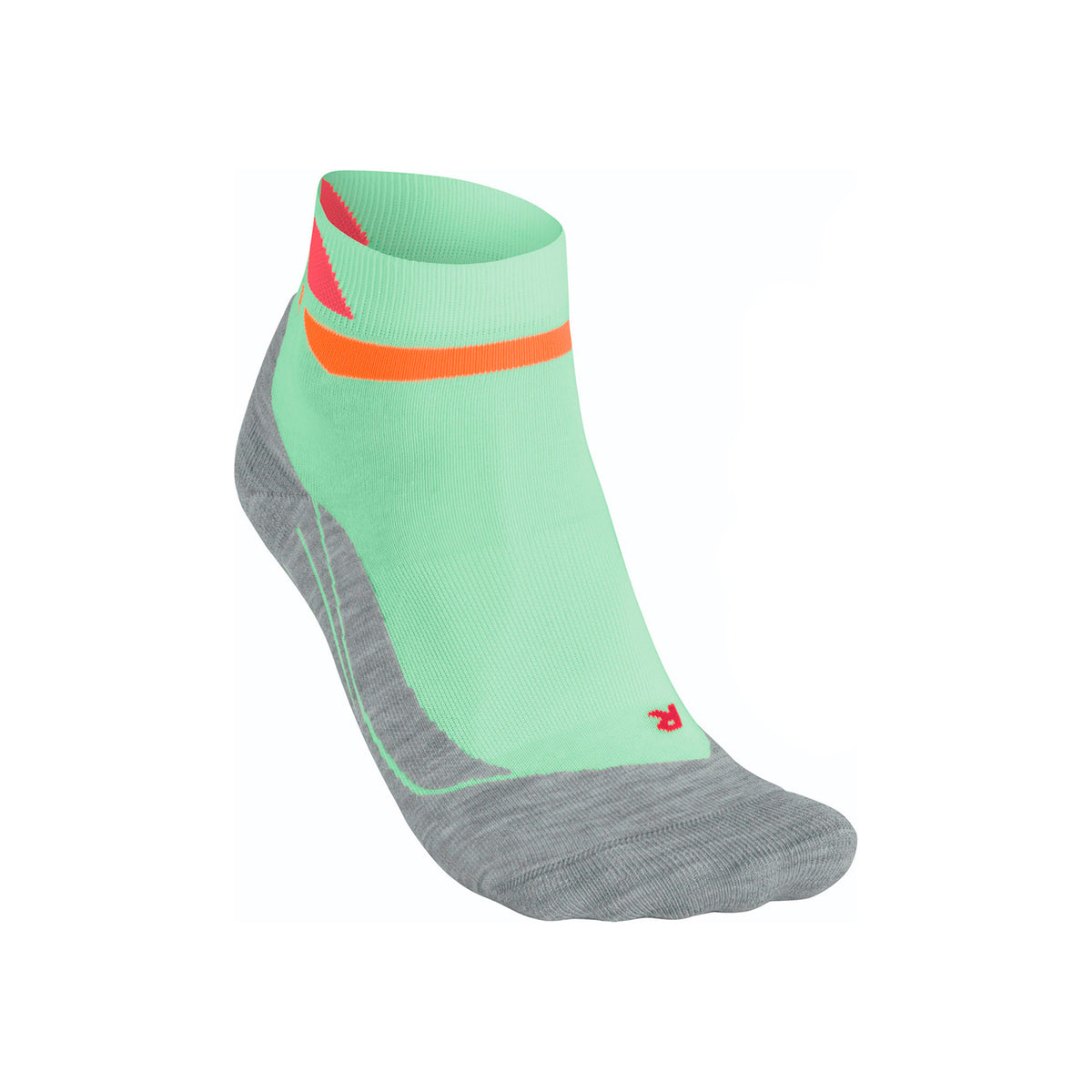 Falke RU4 Short Pace Running Socks Women-Green,Grey