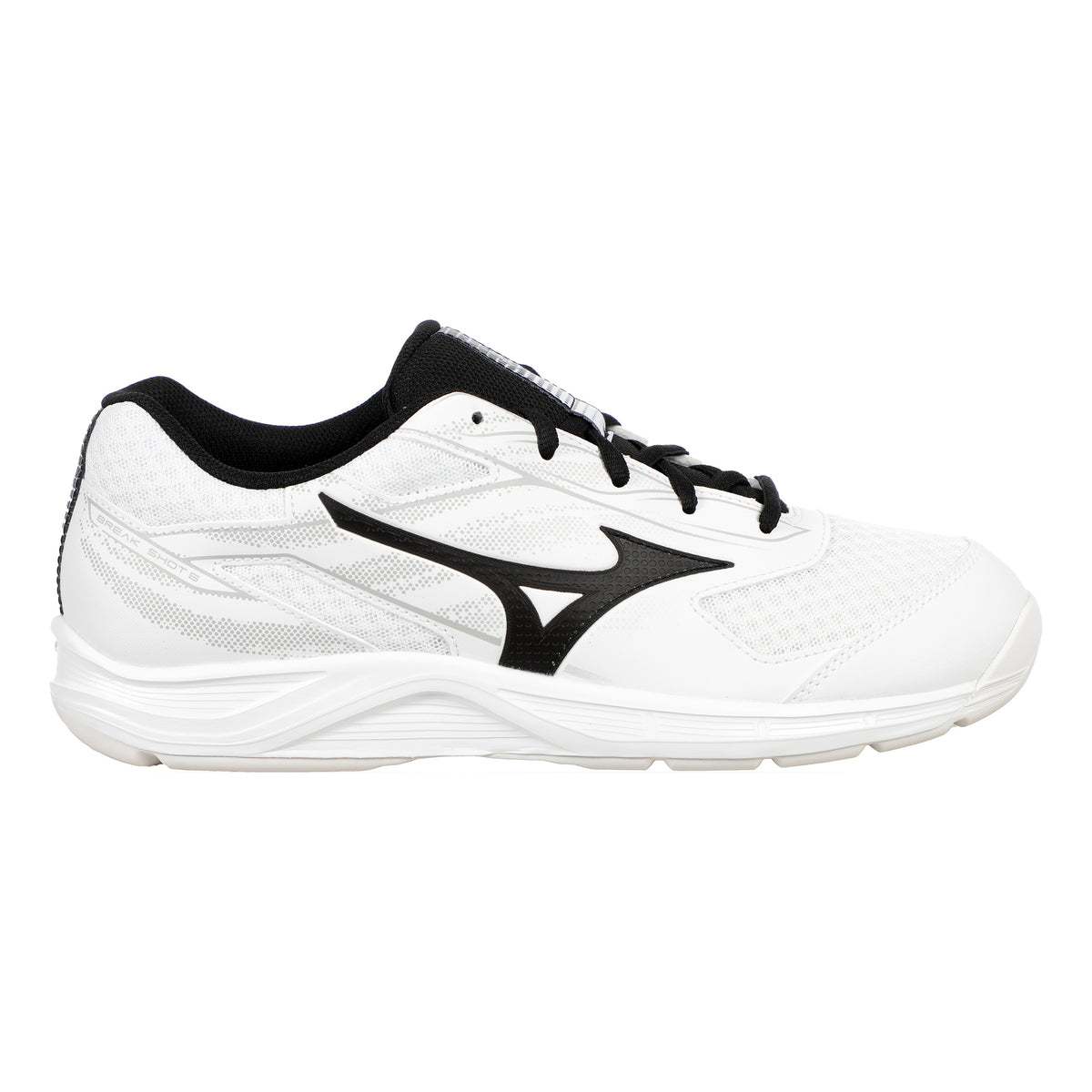 Mizuno Break Shot 5 Carpet Shoe Men-White,Black