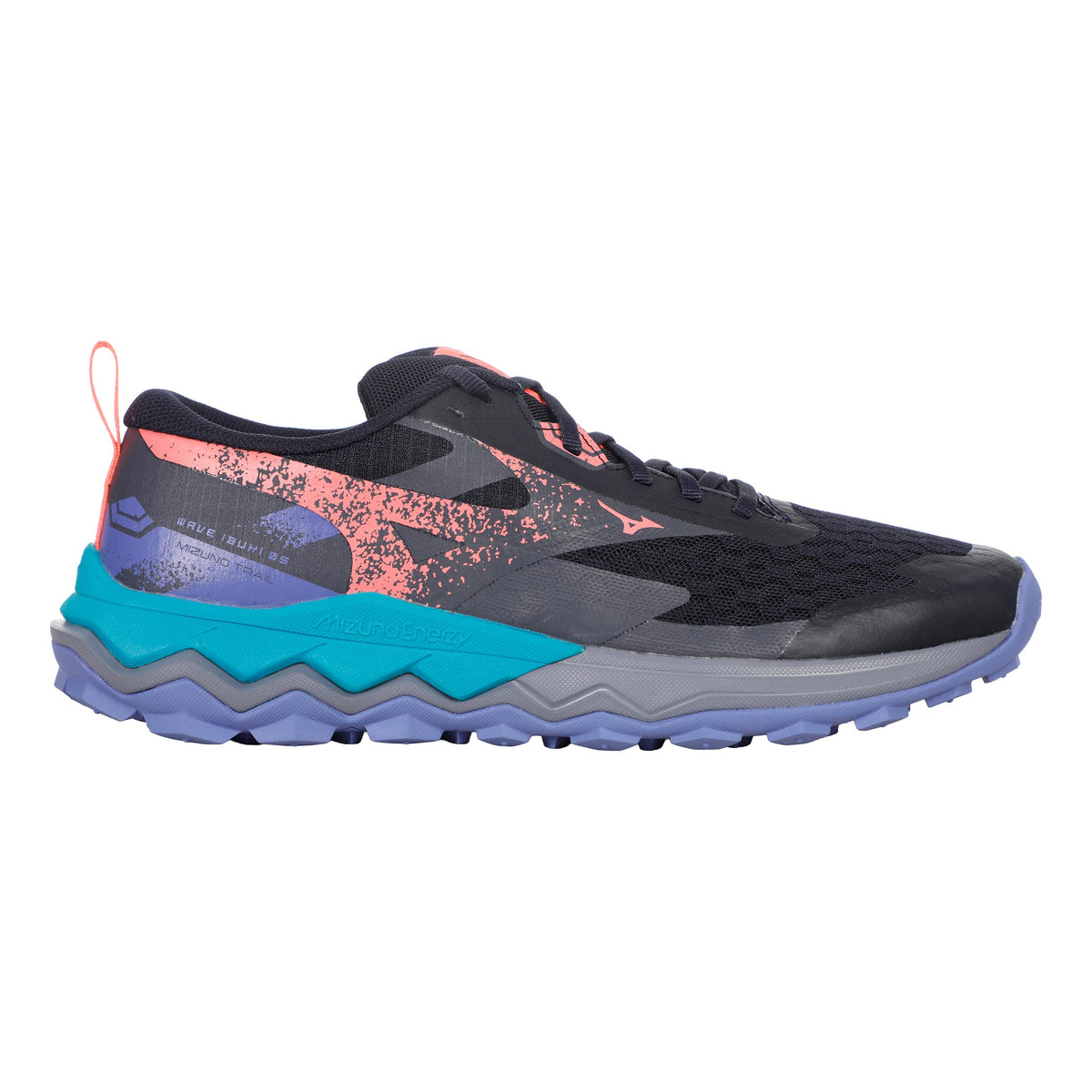 Mizuno Wave Ibuki 5 Trailschuh Damen - schwarz, mehrfarbig