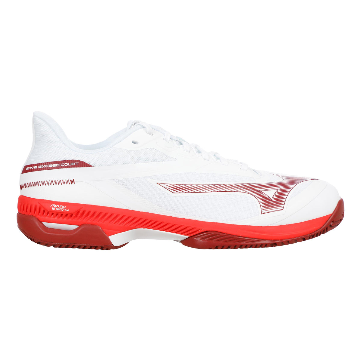Mizuno Wave Exceed Court Sandplatzschuh Herren - weiß, rot
