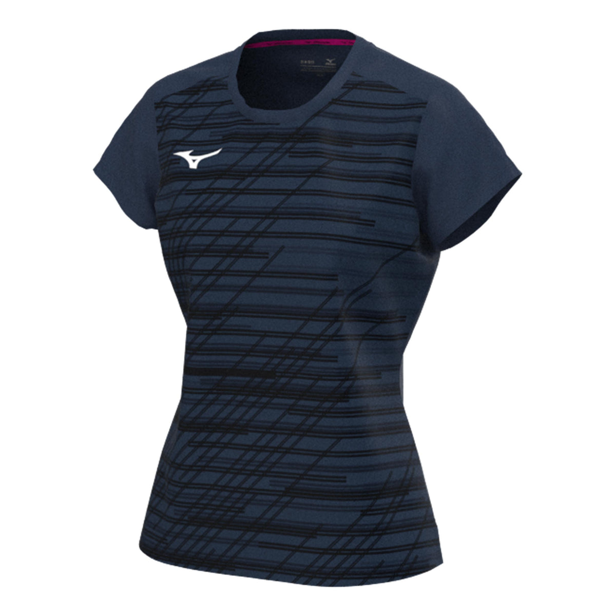 Mizuno Chiba T-Shirt Damen-Dunkelblau