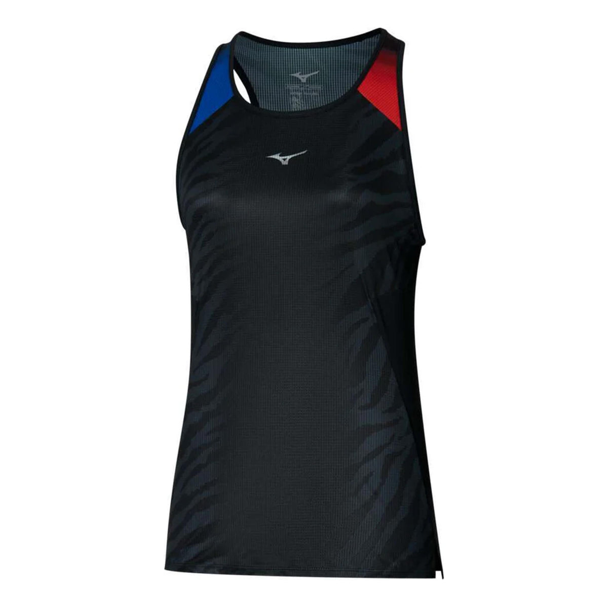 Mizuno DryAeroFlow Graphic Running Shirt Women-Black