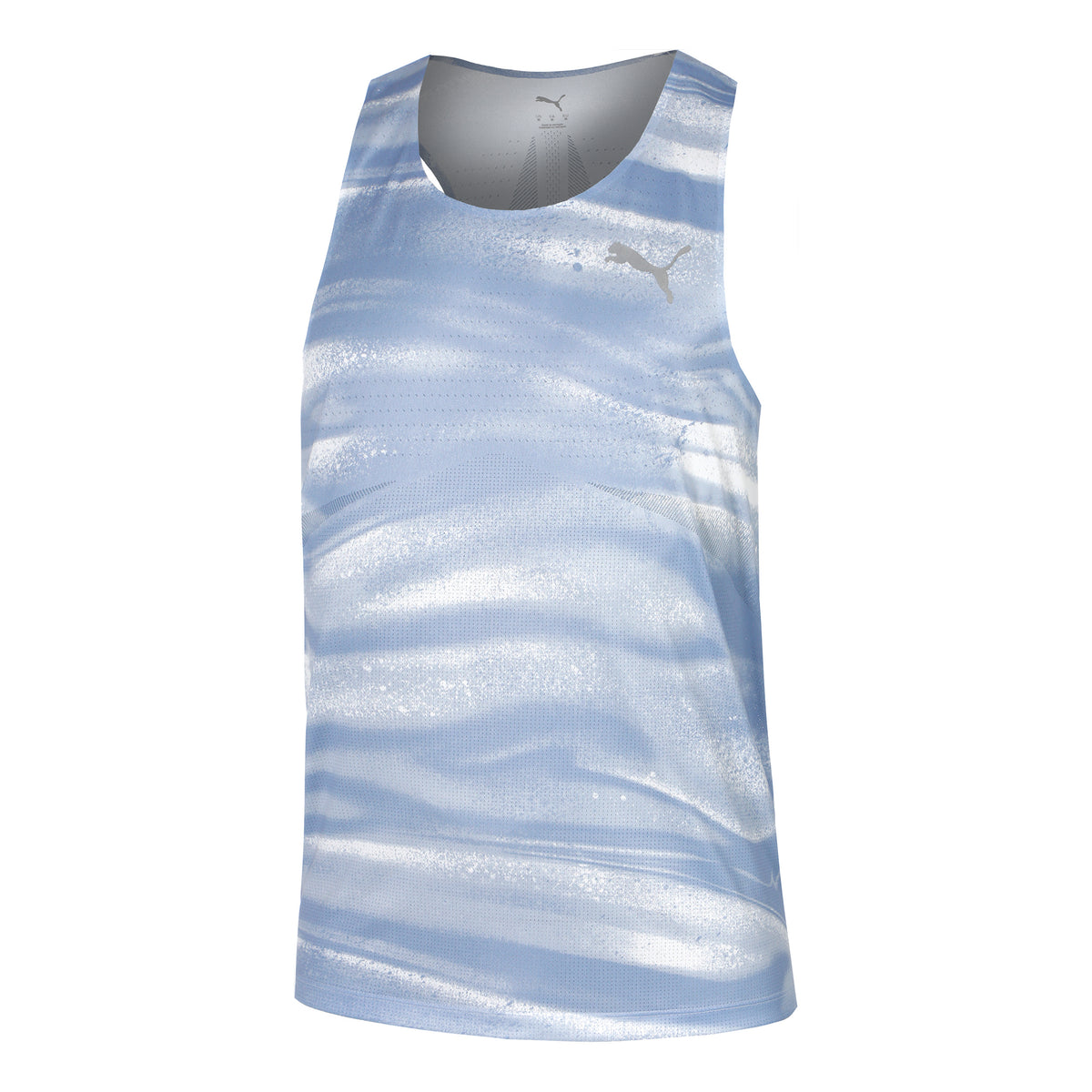 Puma Raceday Ultraspun AOP Tank Top Men-Blue