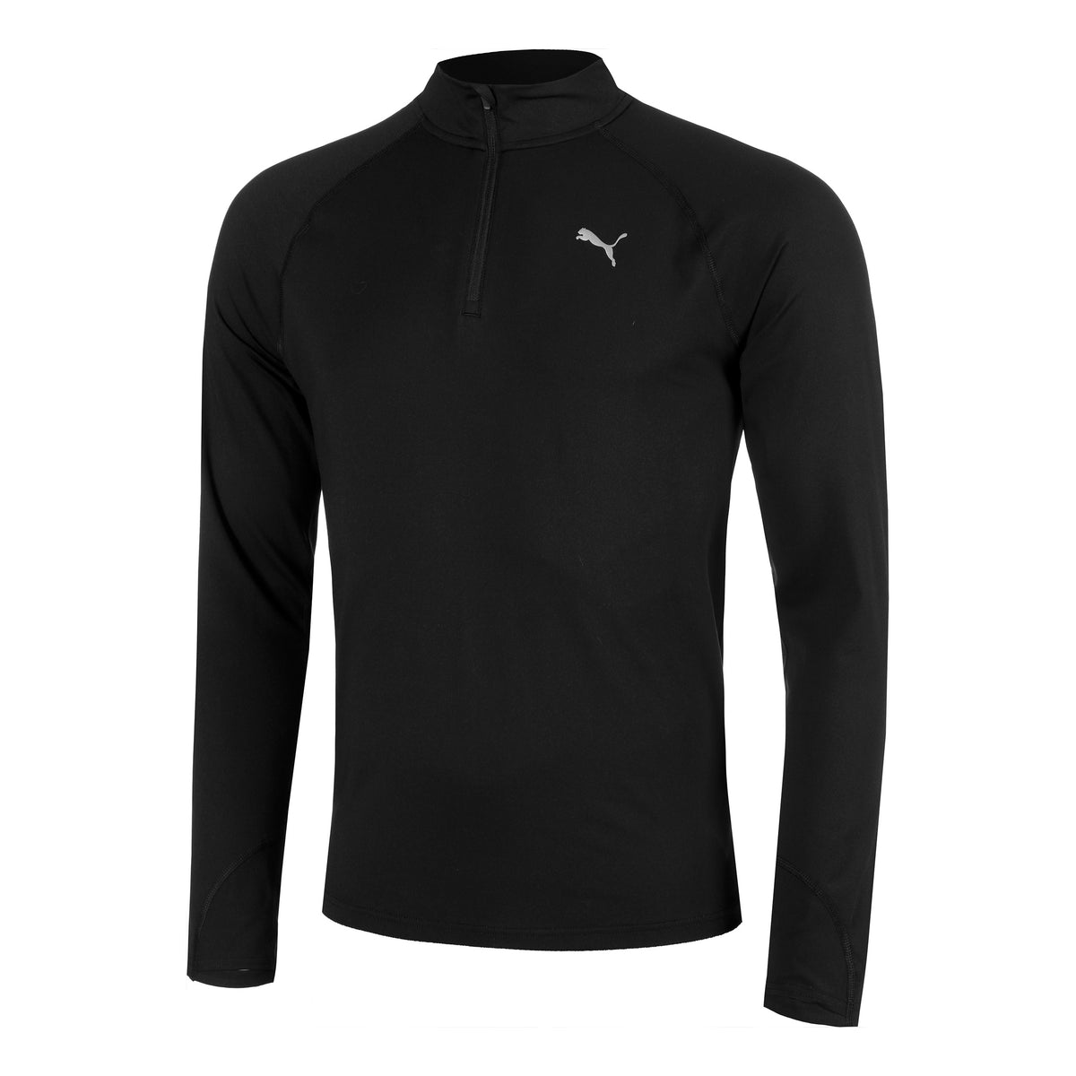 Puma Velocity Cloudspun 1/4 Zip  Laufshirt Herren - schwarz