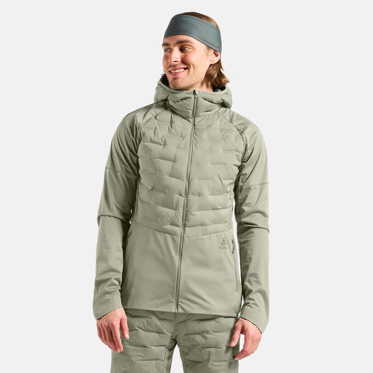 Odlo Zeroweight Insulator  Running jacket Men - olive