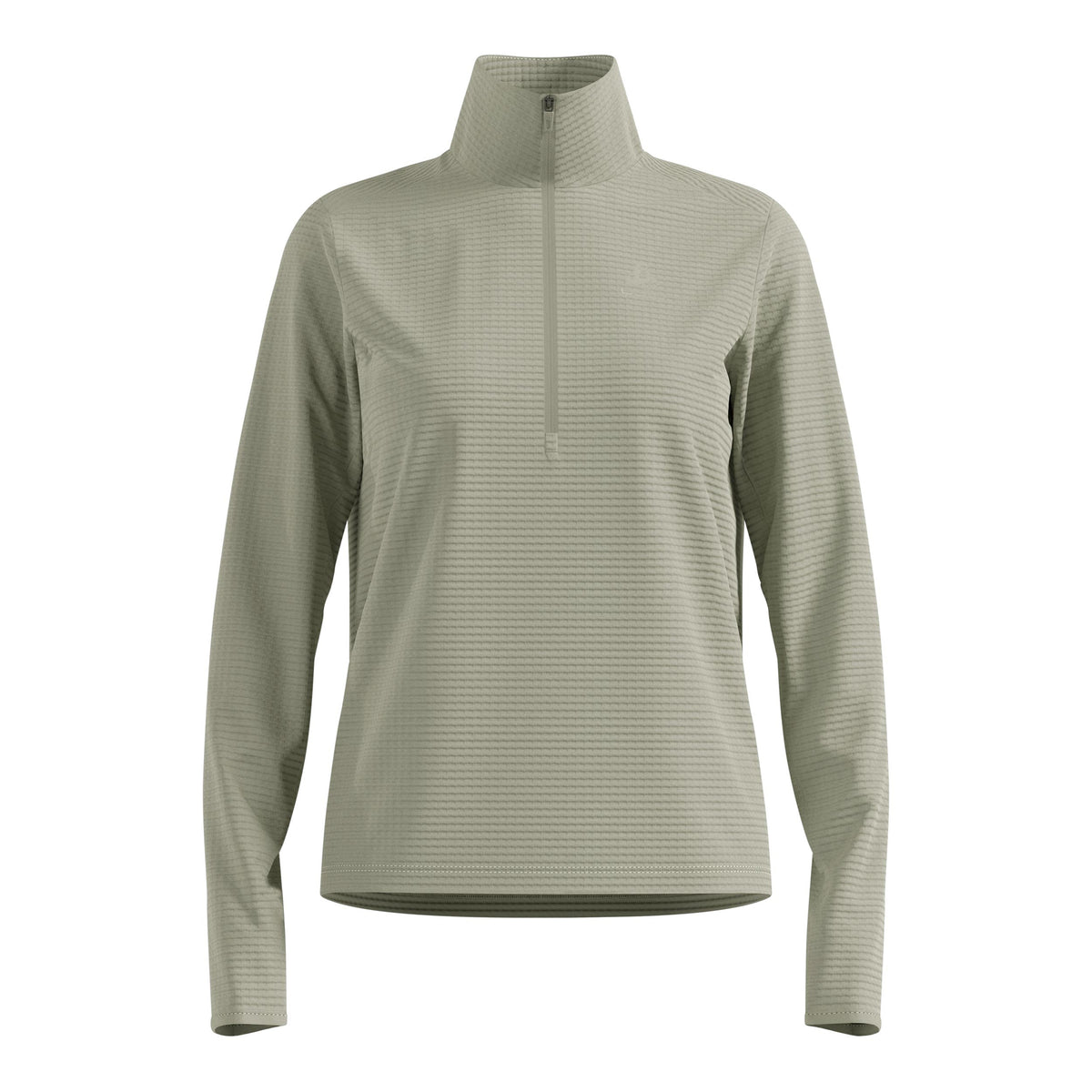 Odlo Essential Thermal Midlayer 1/2 Zip Running shirt Women - olive