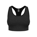 Seamless Medium Padded Sport  Sport-BH Damen - schwarz