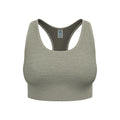 Seamless Medium Padded Sport  Sport-BH Damen - khaki
