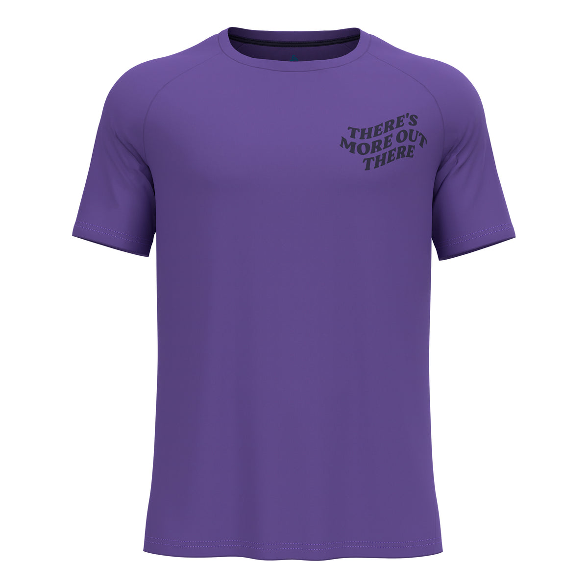 Odlo Essential Print Running Shirt Men-Violet