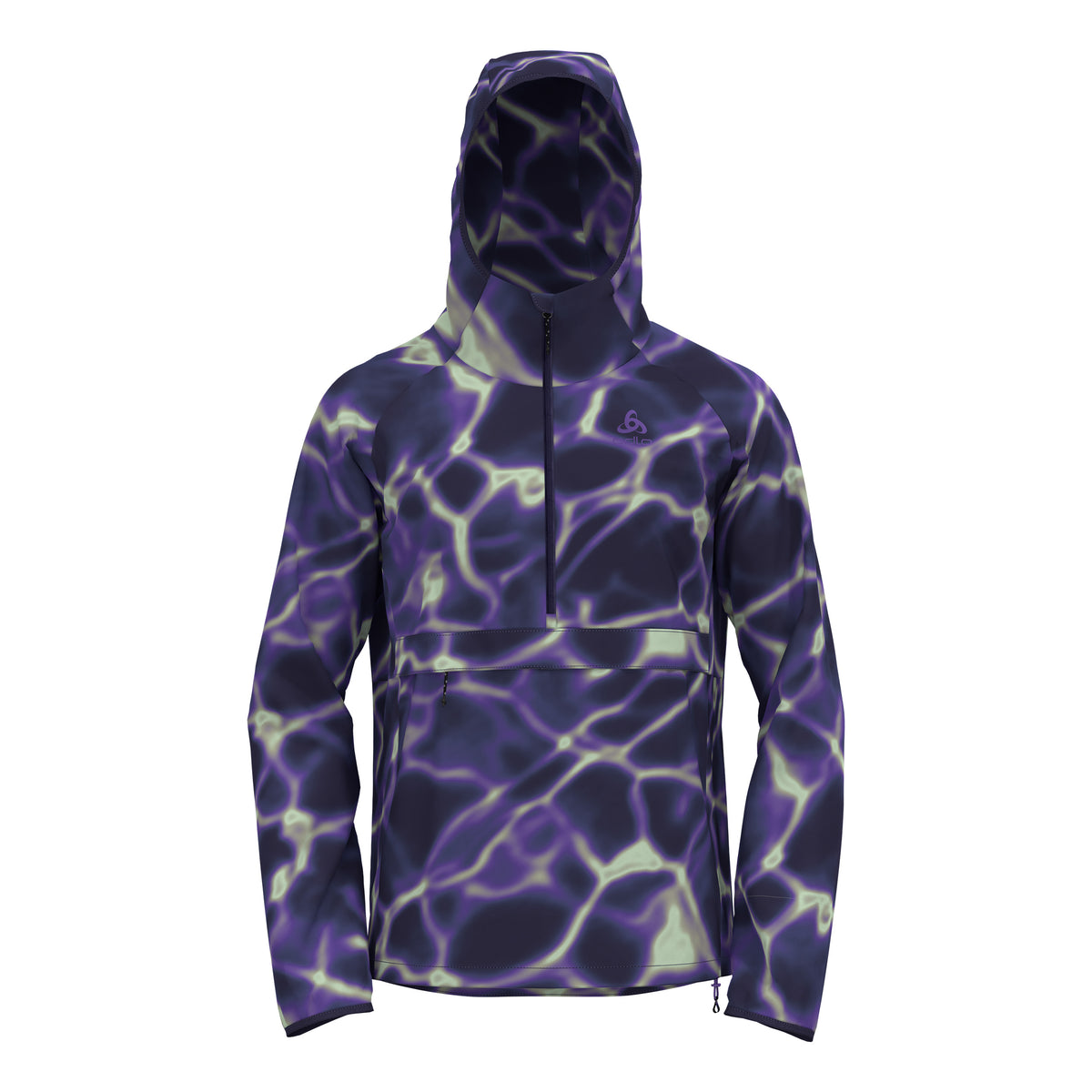 Odlo Zeroweight Print Running Jacket Men-Violet