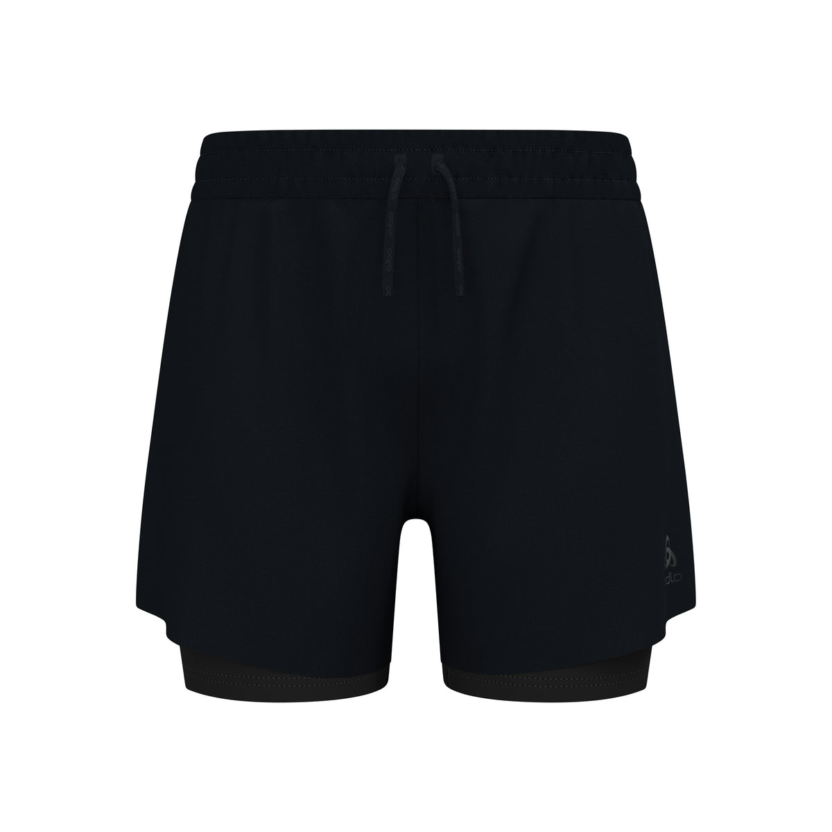 Odlo Zeroweight 5in 2in1 Running shorts Men-black