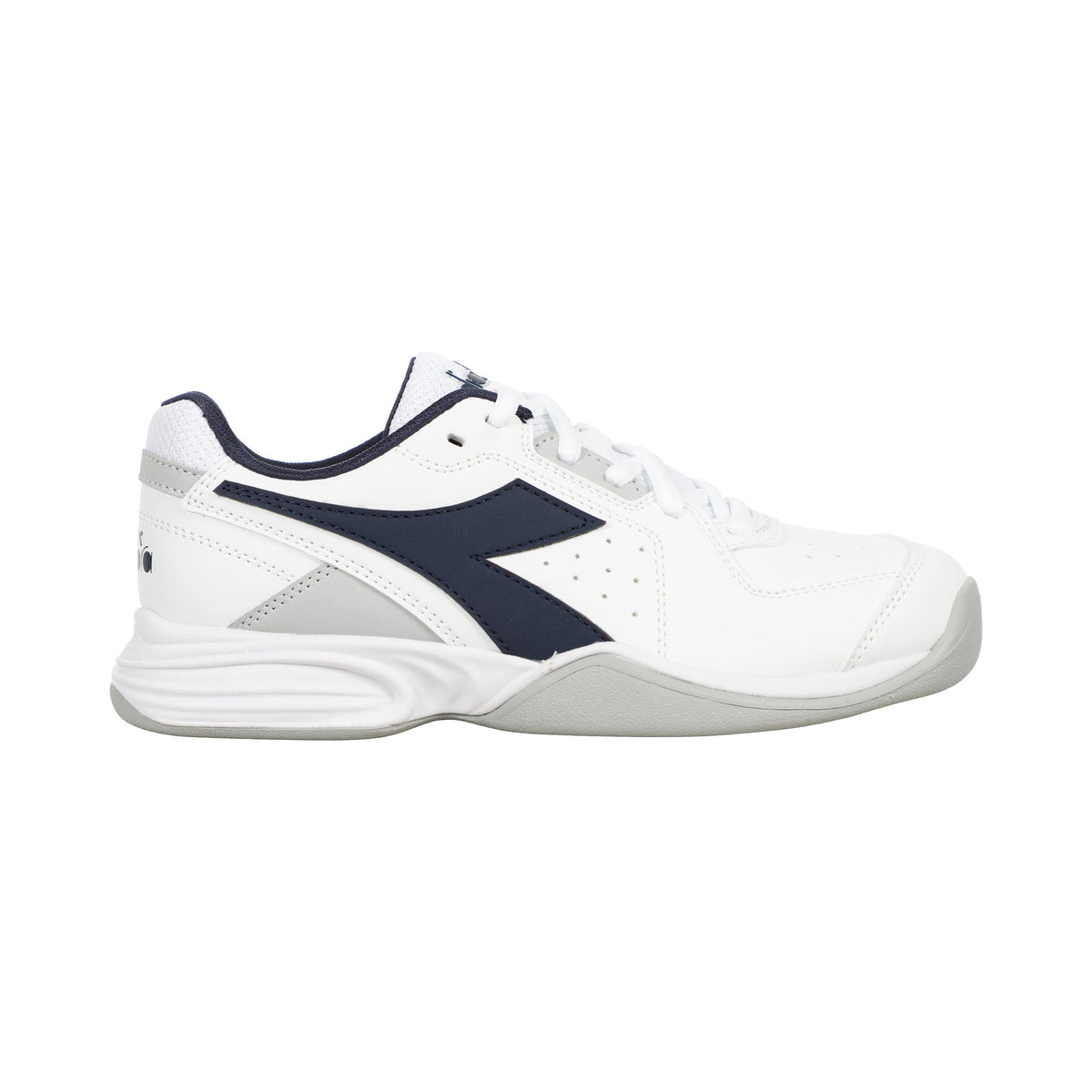 Diadora S. Challenge 6 SL Carpet shoe Kids - white, blue