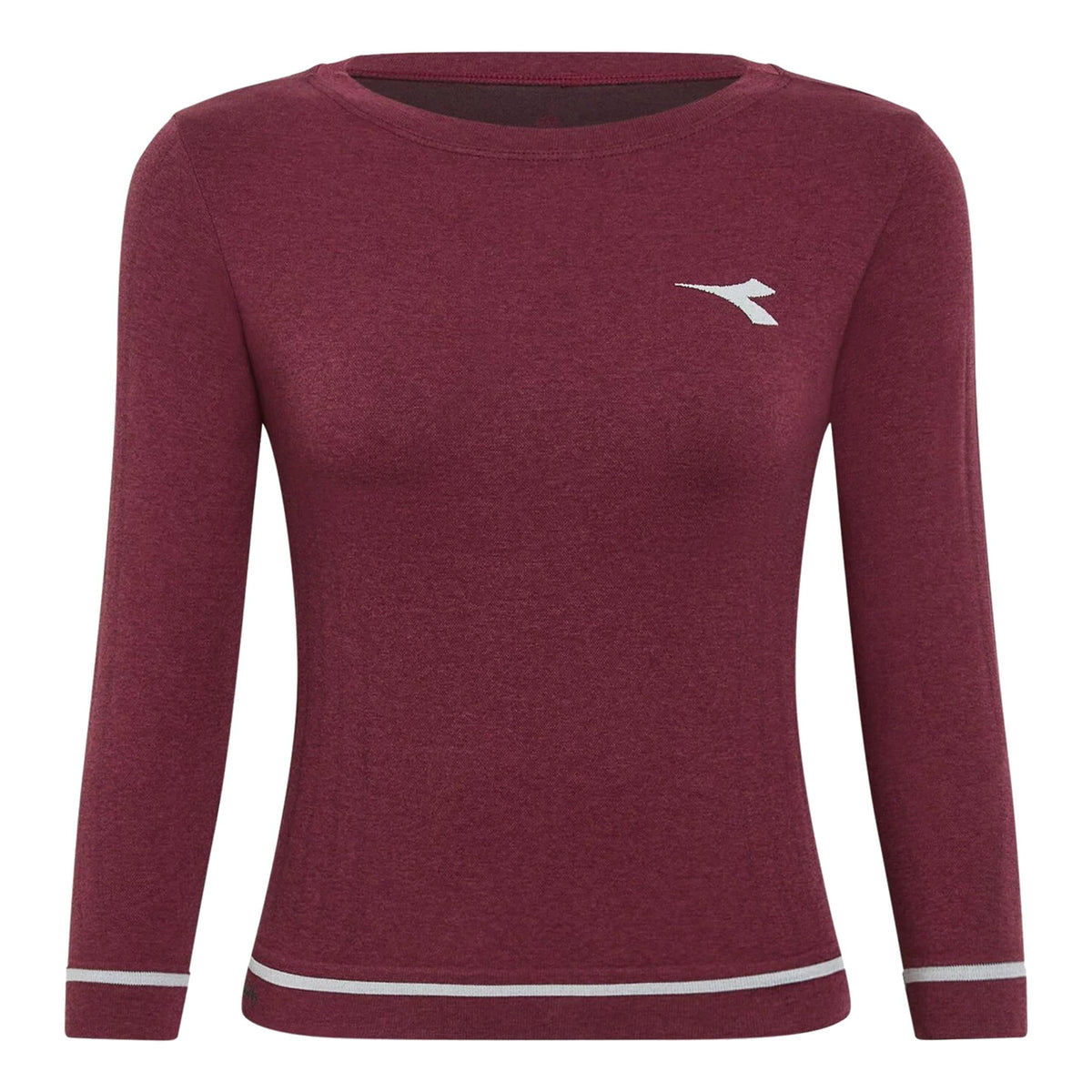 Diadora Icon Stratouno Longsleeve Damen - berry