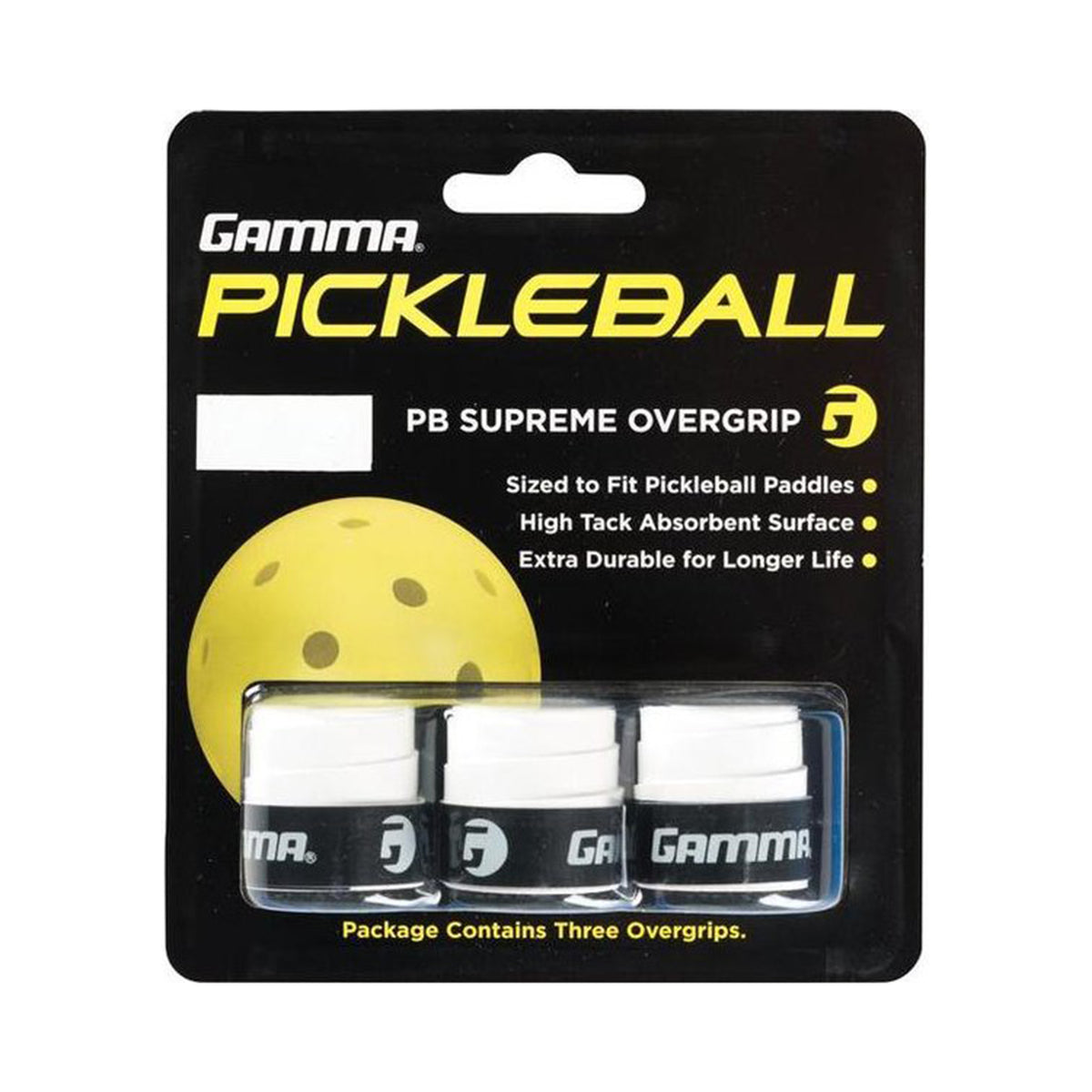 Gamma Pickleball Supreme-White