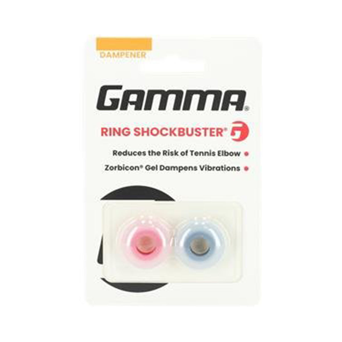Gamma Ring Shockbuster Dämpfer-Rot,Schwarz