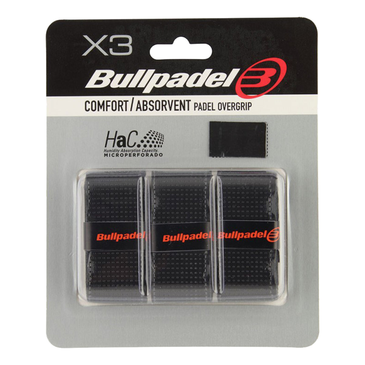 Bullpadel GB-1201 COMFORT ABSORBENT-Black