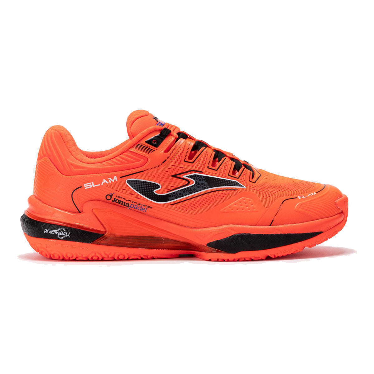 Joma Slam  Padelschuh Herren - koralle, schwarz