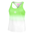 Crew Gradiant Tank Top Women-Neon Green,White