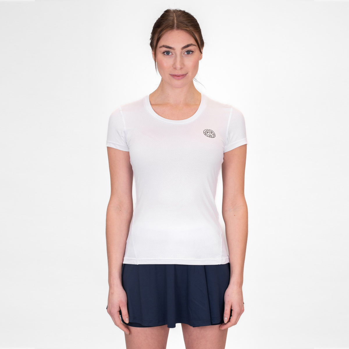 BIDI BADU Crew T-Shirt Damen-Weiß