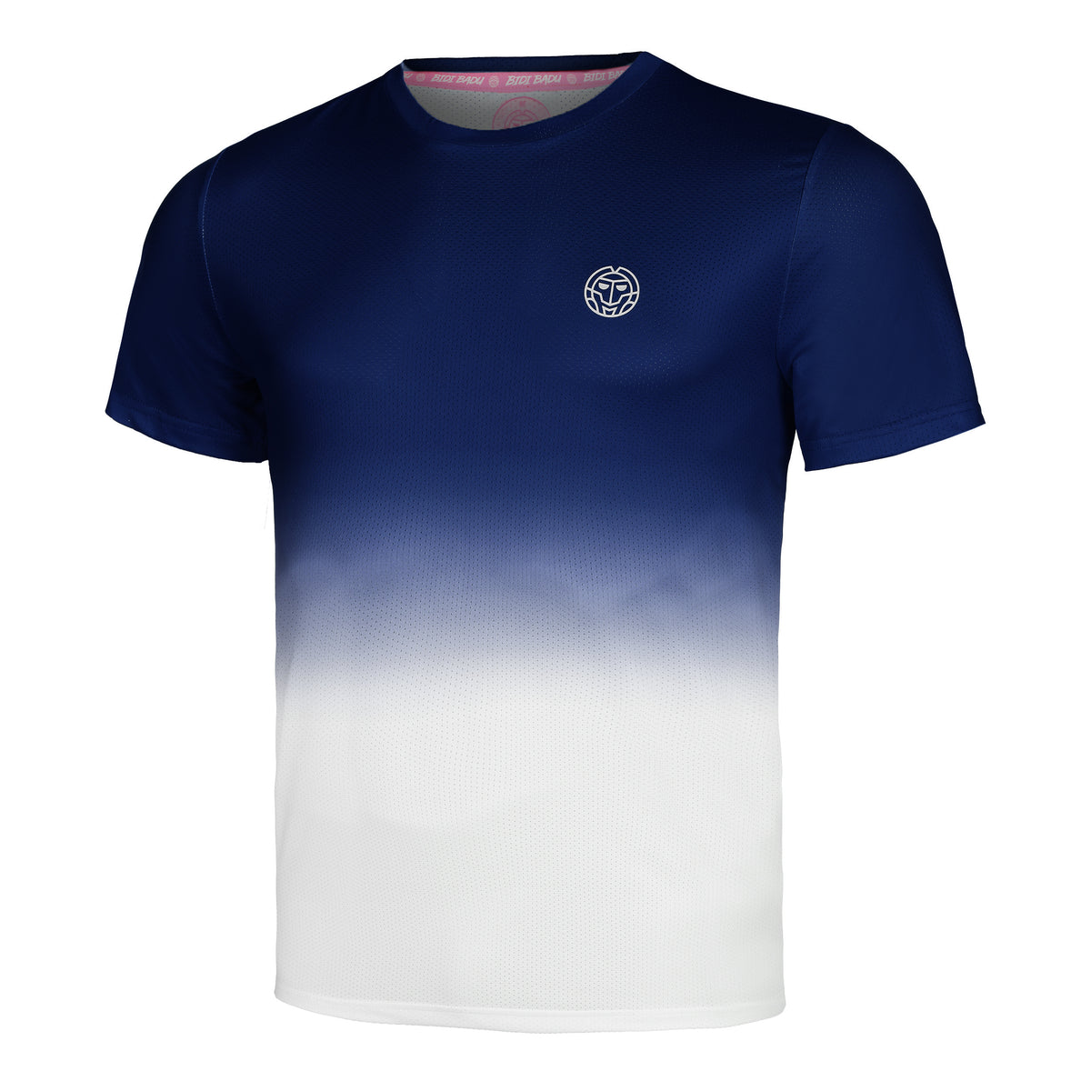 BIDI BADU Crew Gradiant T-Shirt Men-Dark Blue,White