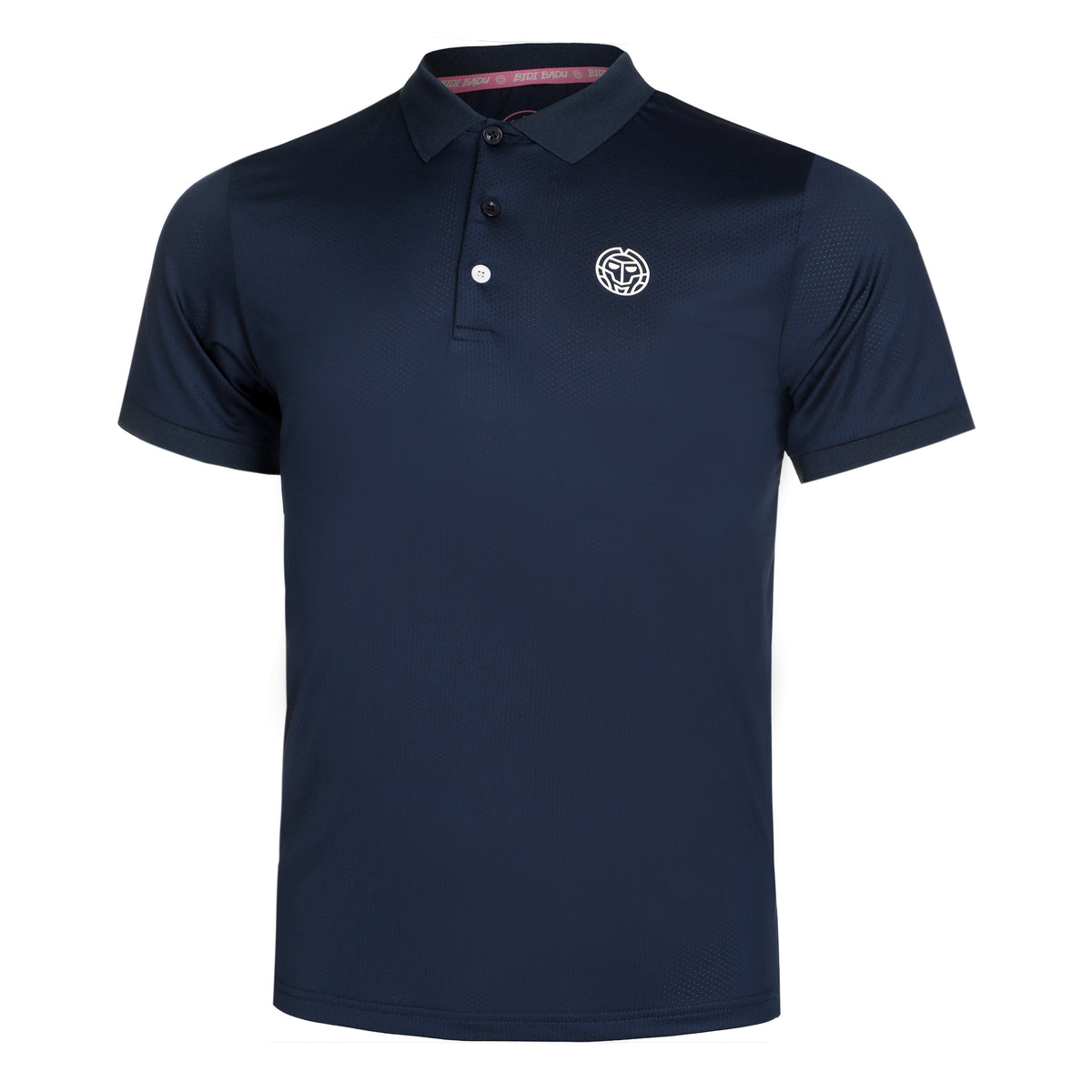 BIDI BADU Crew Polo Men-Dark Blue