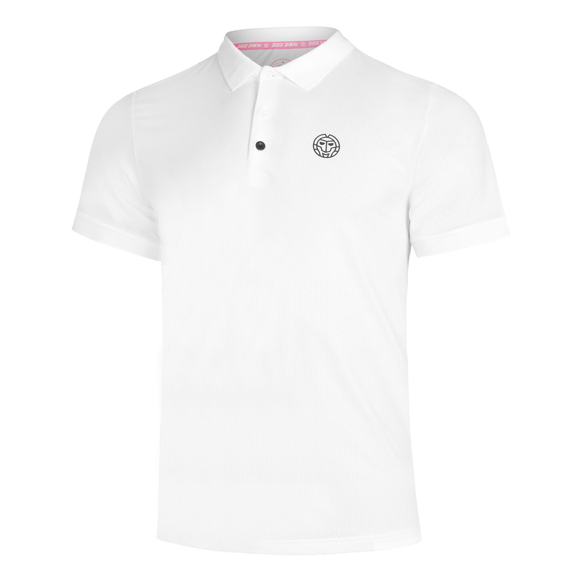 BIDI BADU Crew Polo Men-White