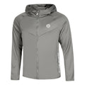 Crew Hood Training Jacket Men-Grey