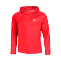 Crew Hood Training Jacket Boys-Red