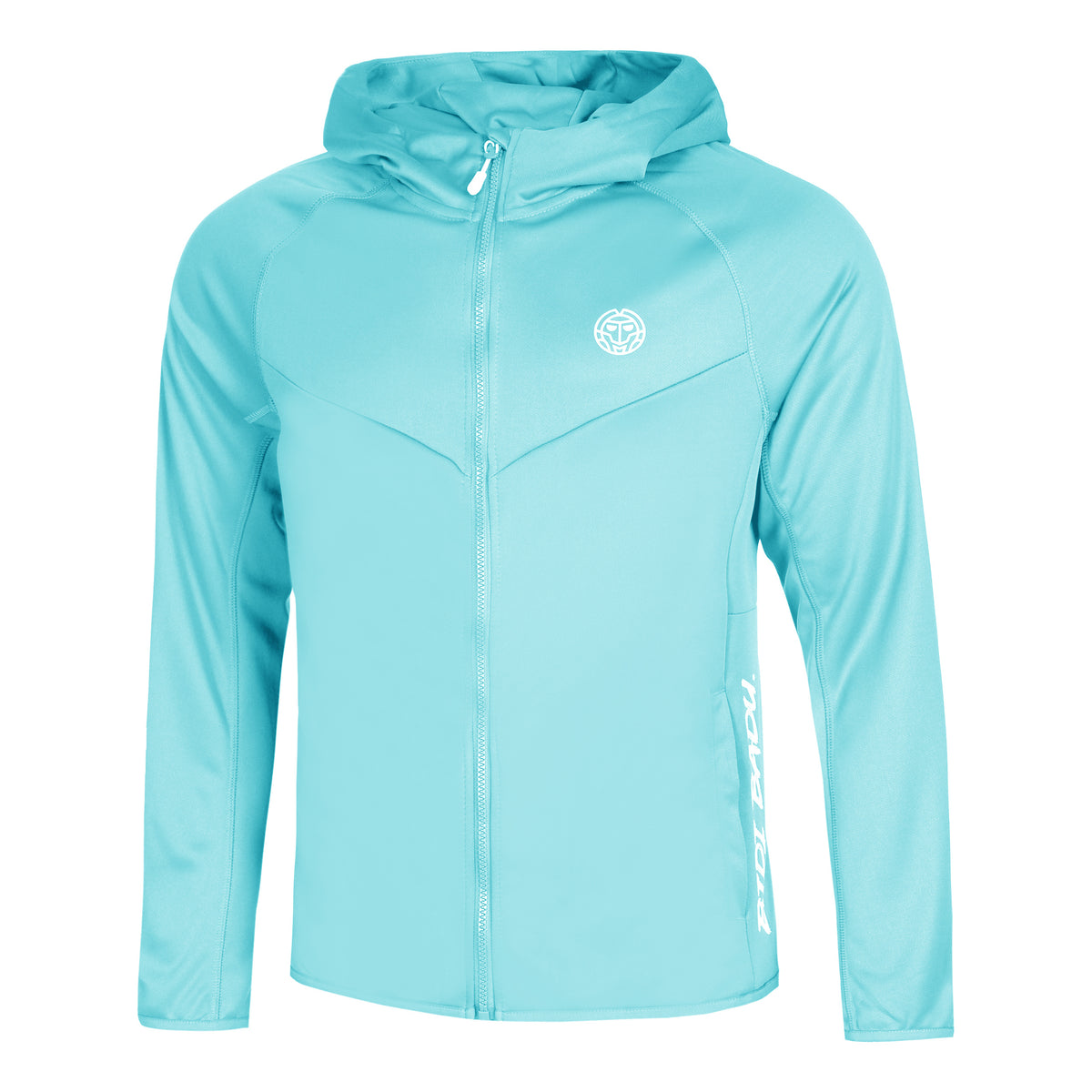 BIDI BADU Crew Hood Training Jacket Men-Turquoise