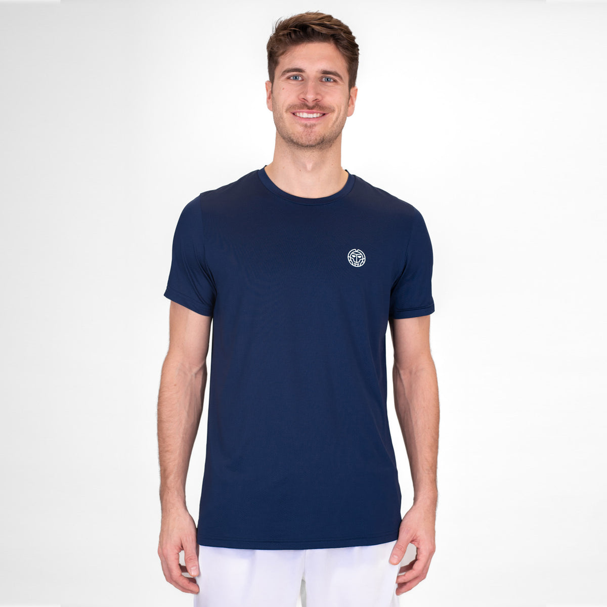 BIDI BADU Crew T-Shirt Men-Dark Blue