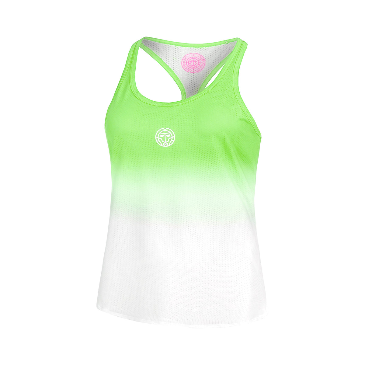 BIDI BADU Crew Gradiant Tank Top Girls-Neon Green,White