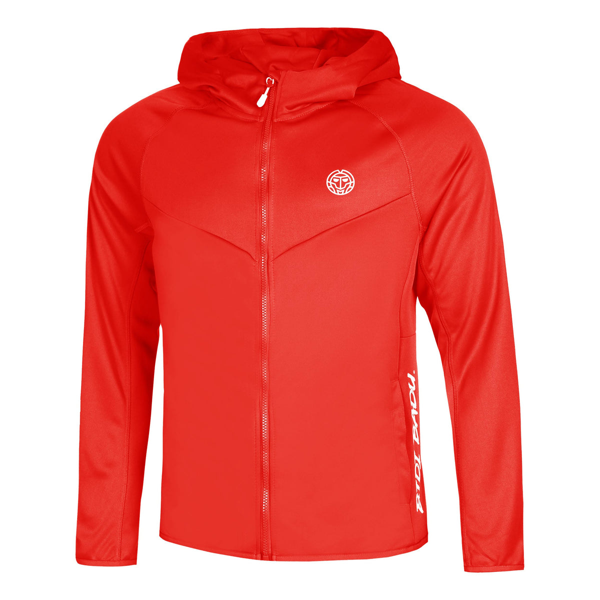 BIDI BADU Crew Hood Training Jacket Men-Red