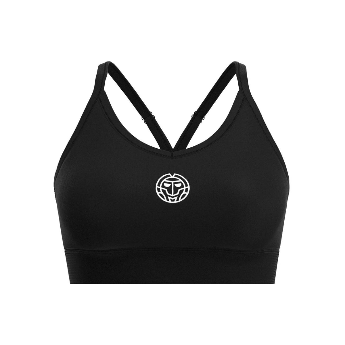 BIDI BADU Crew Low Support Strappy Sport-BH Damen-Schwarz