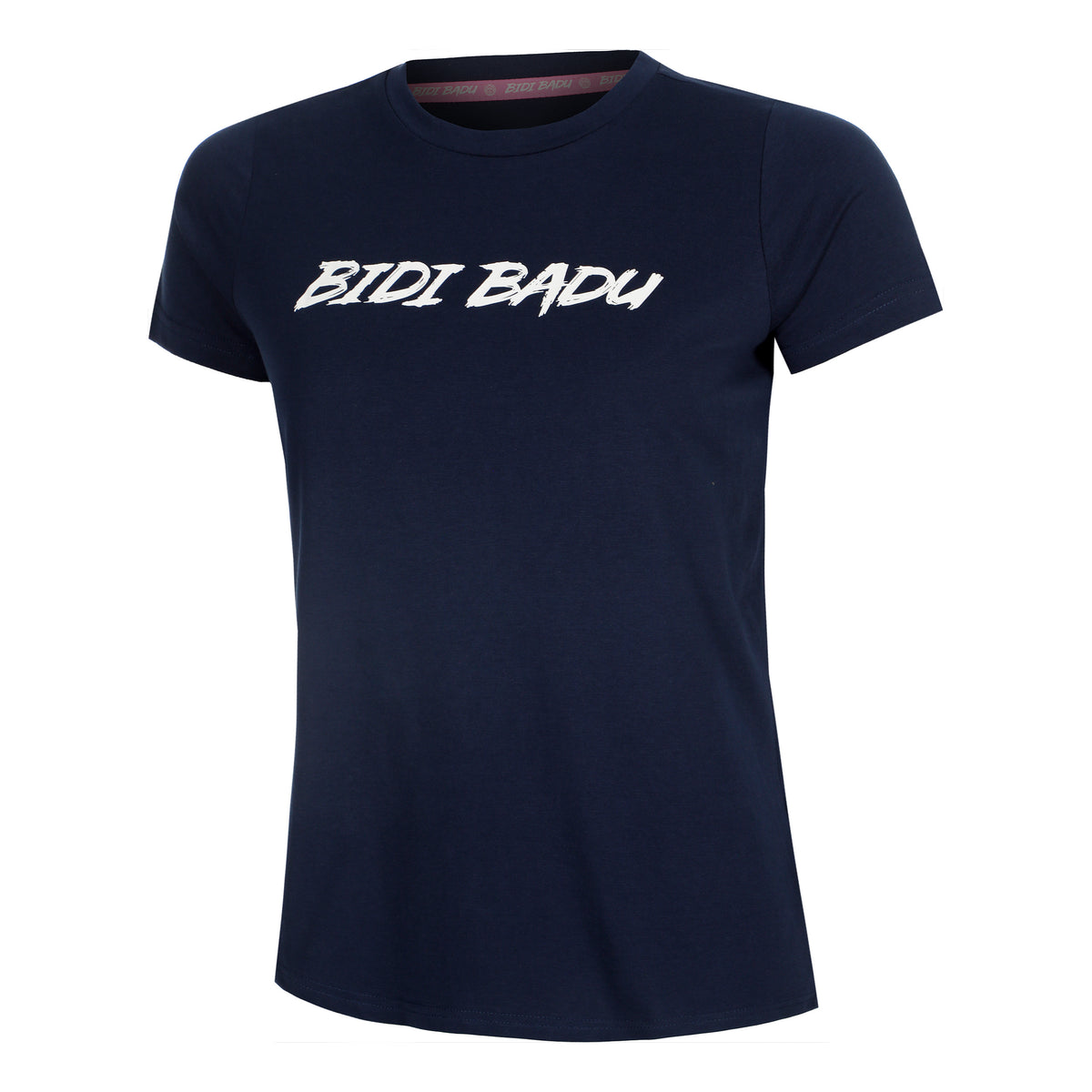 BIDI BADU Crew Logo T-Shirt Damen-Dunkelblau