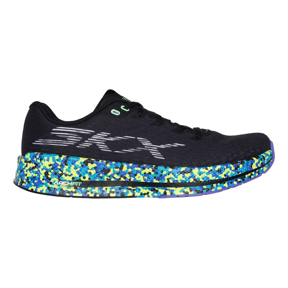Skechers Go Run Razor 5 Neutral Running Shoe Women-Black,Multicoloured
