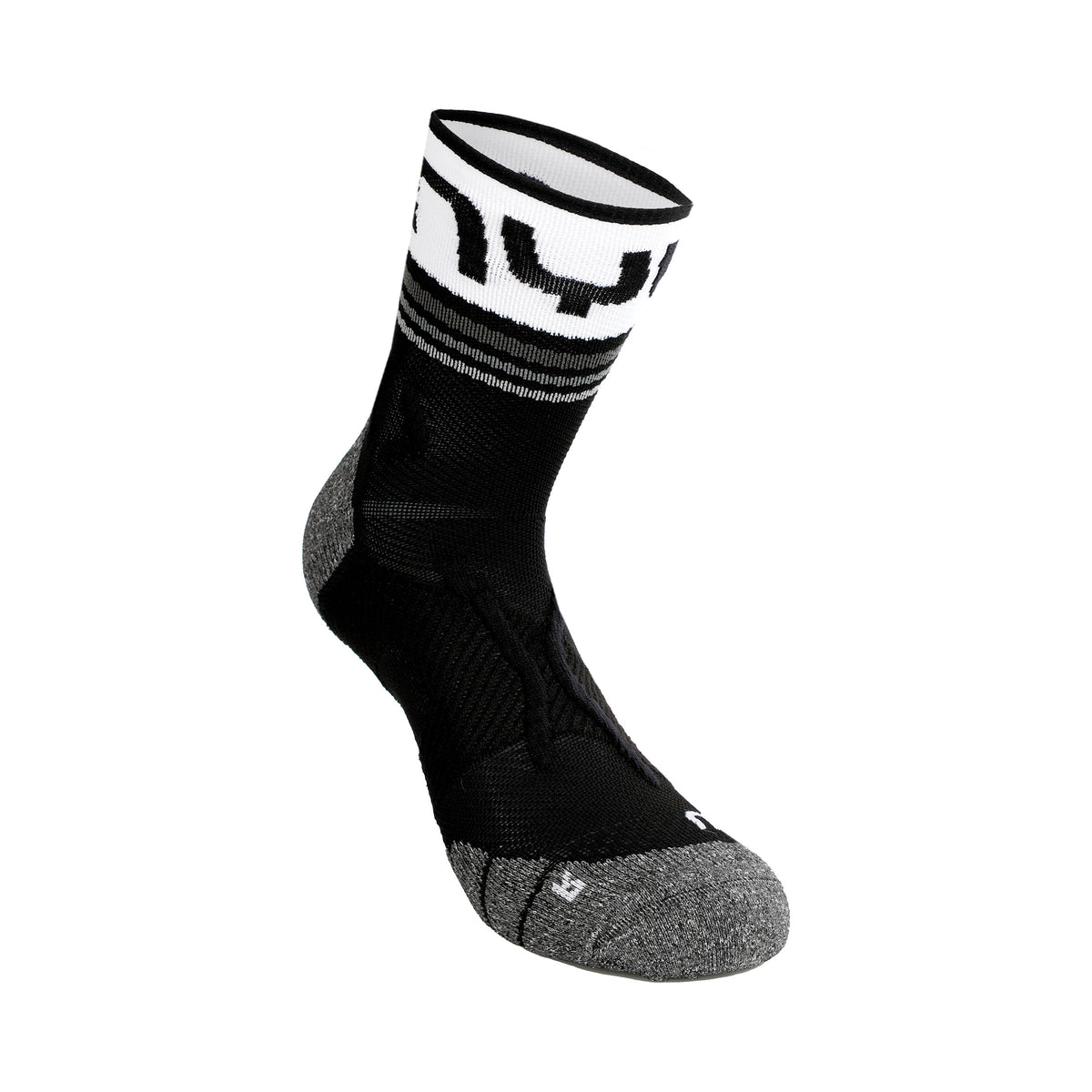 UYN Veloce Running Socks Men-Black,White