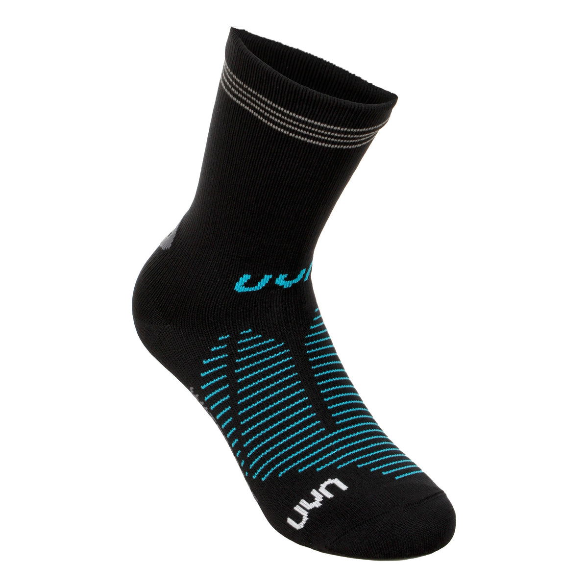 UYN Waterproof Running Socks-Black,Blue