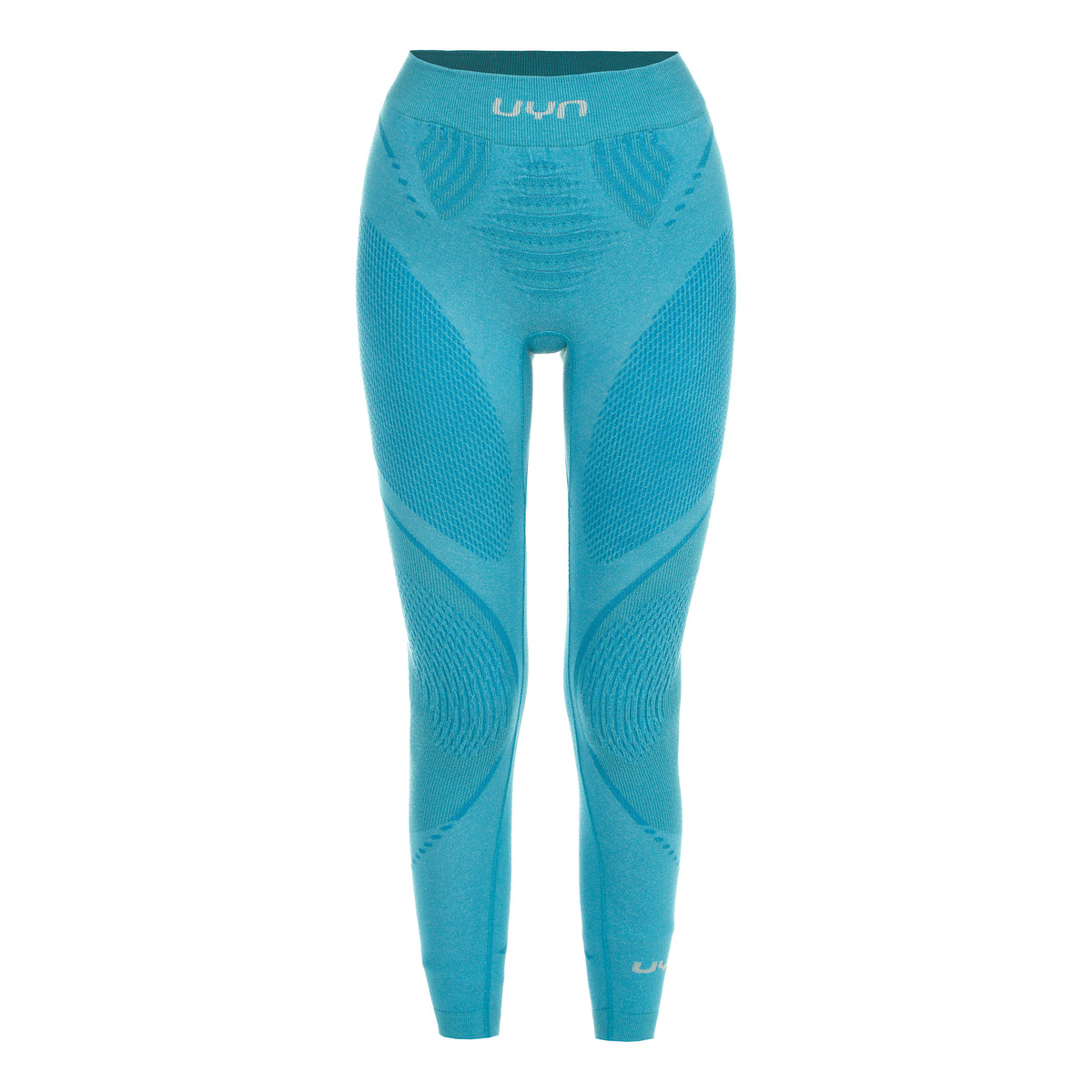 UYN Elevatyon Biomorph Running Tights Women-Turquoise