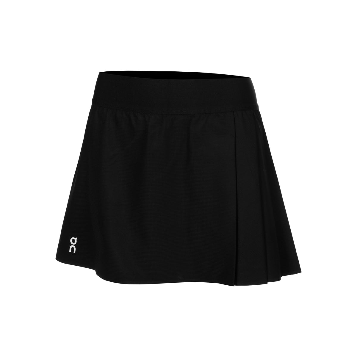 On Court Pleated Rock Damen-Schwarz