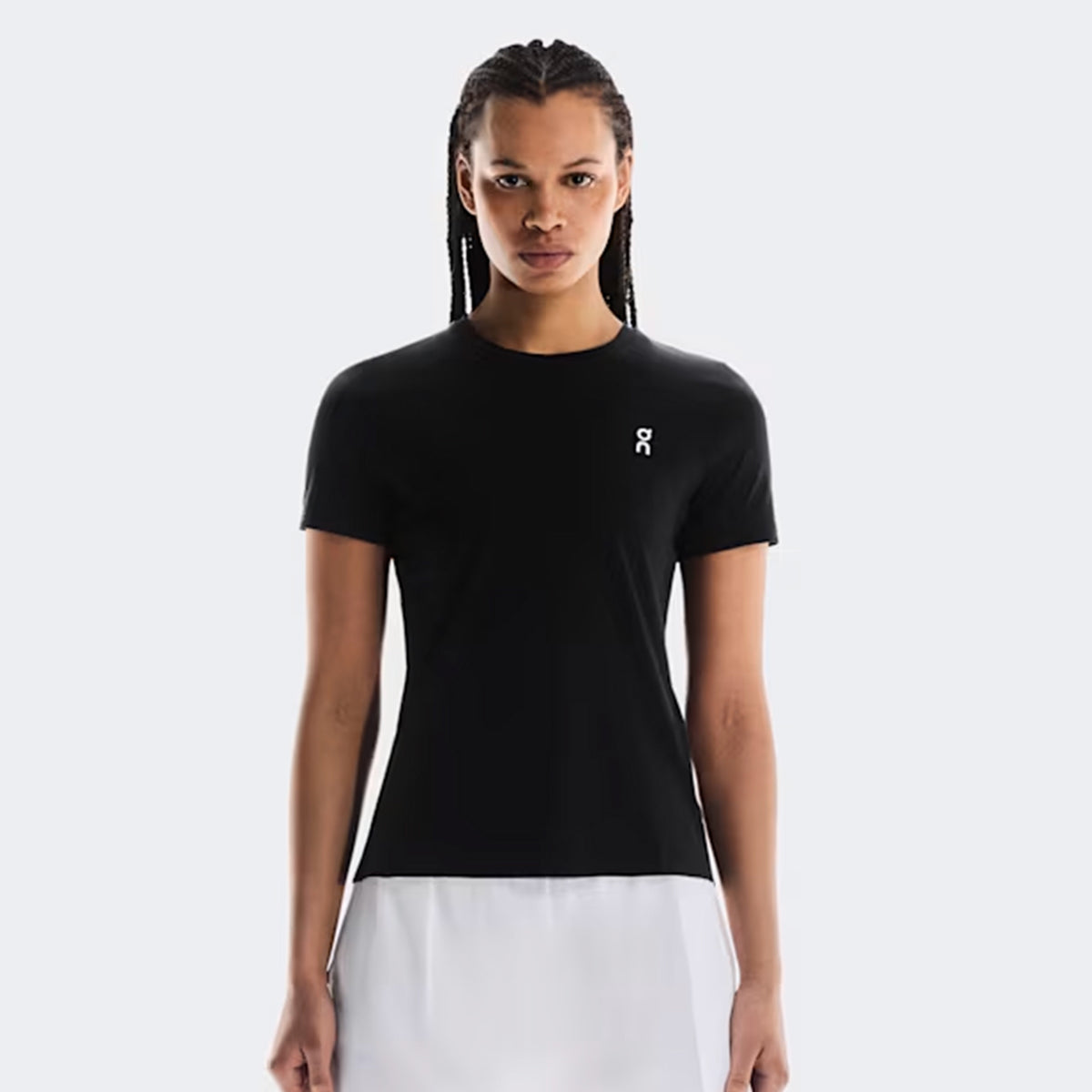 On Court T-Shirt Women - black, multicoloured